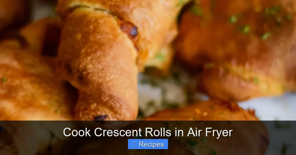 Cook Crescent Rolls in Air Fryer