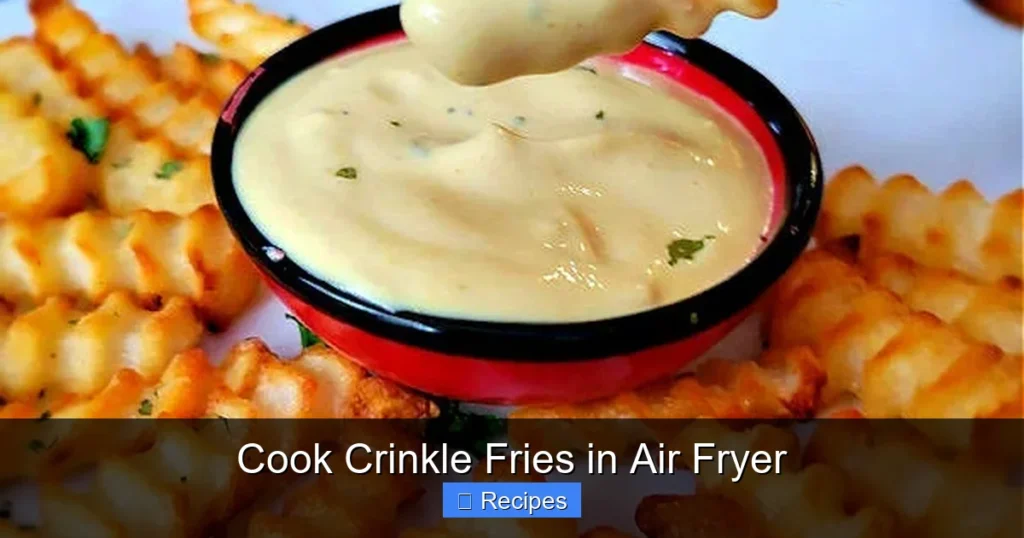 Cook Crinkle Fries in Air Fryer