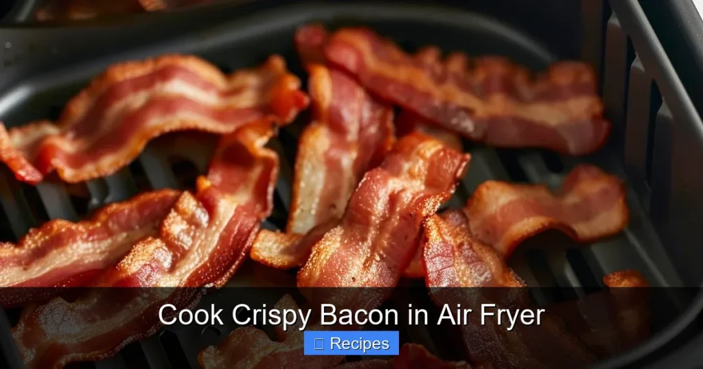 Cook Crispy Bacon in Air Fryer