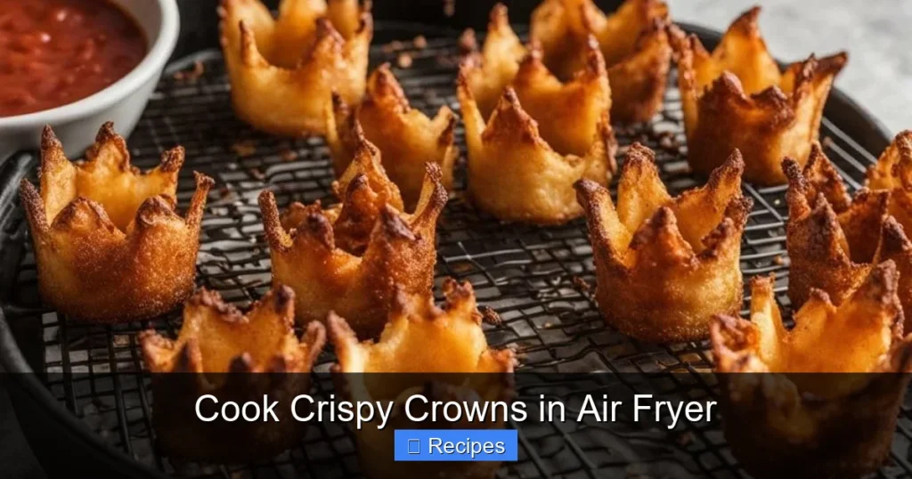 Cook Crispy Crowns in Air Fryer