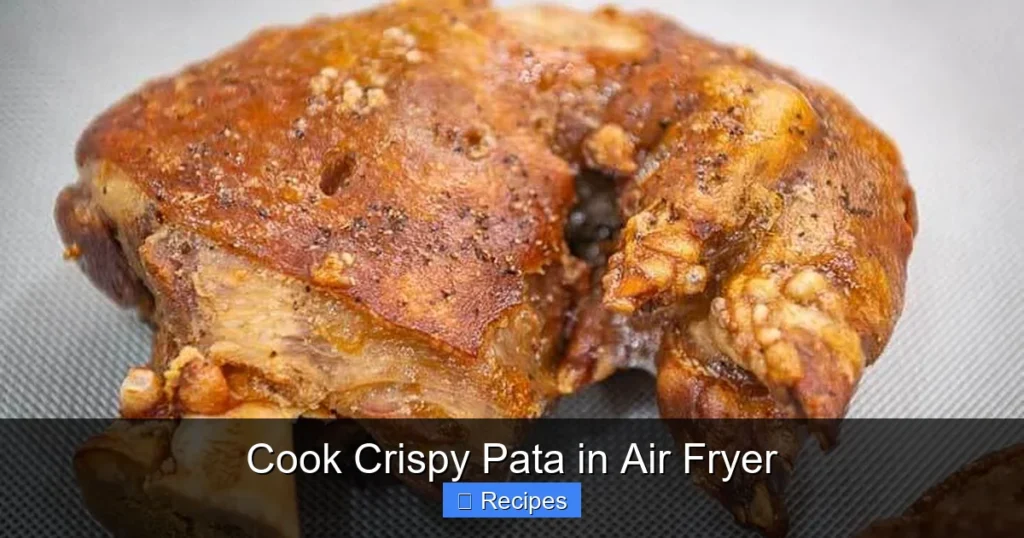 Cook Crispy Pata in Air Fryer