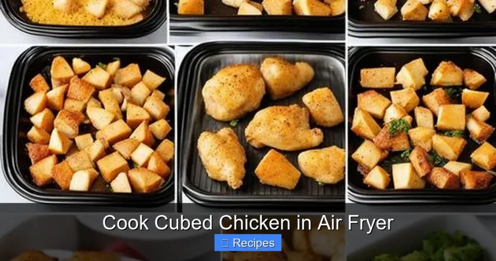 Cook Cubed Chicken in Air Fryer