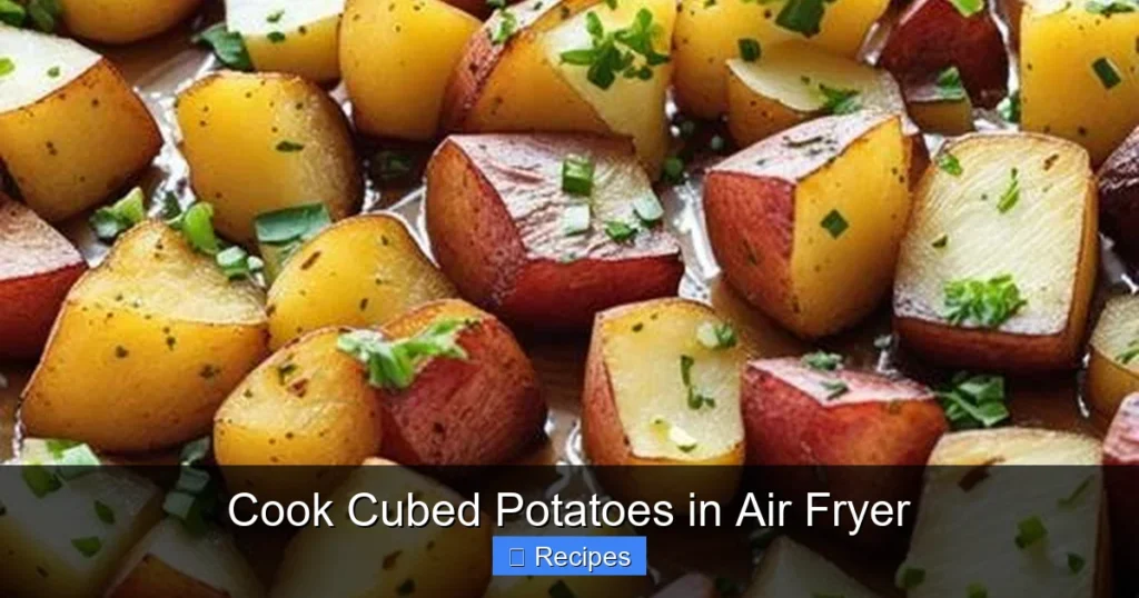 Cook Cubed Potatoes in Air Fryer