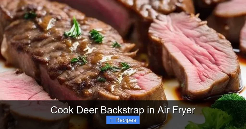 Cook Deer Backstrap in Air Fryer