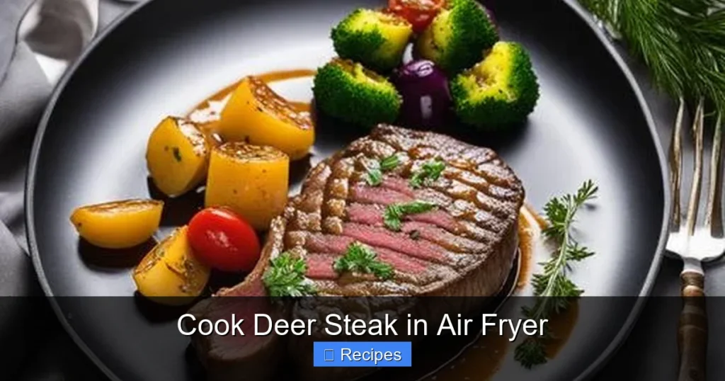 Cook Deer Steak in Air Fryer