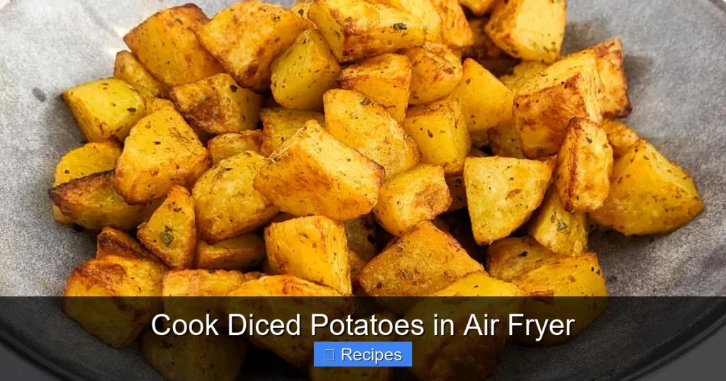 Cook Diced Potatoes in Air Fryer