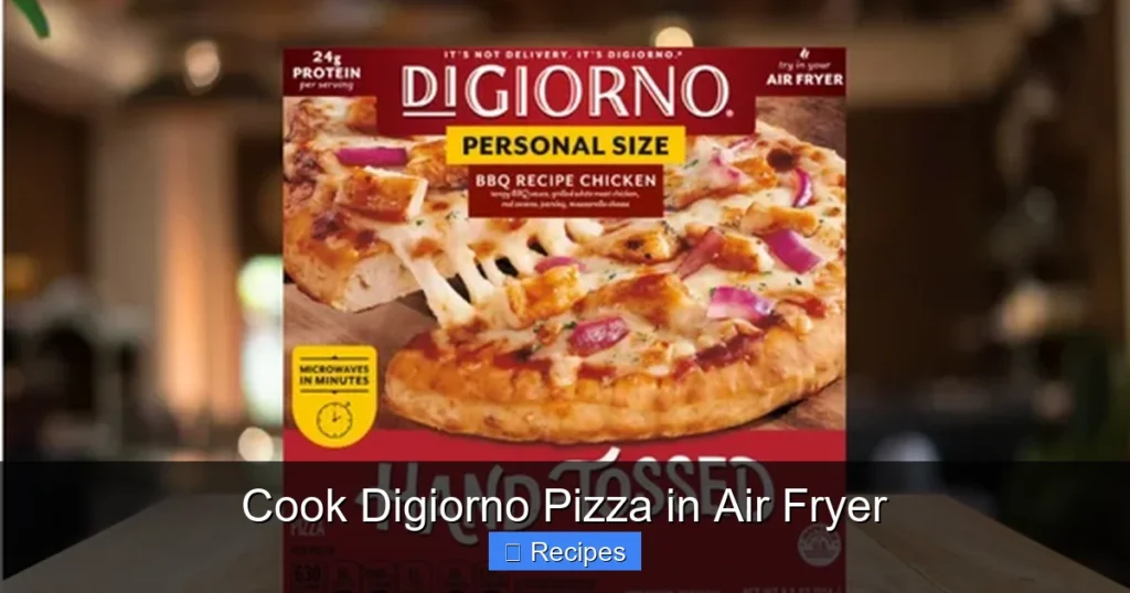 Cook Digiorno Pizza in Air Fryer