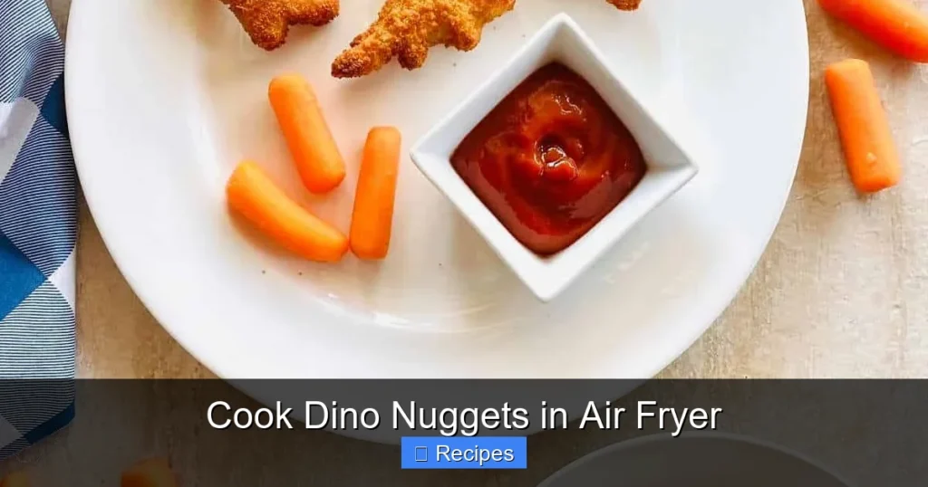 Cook Dino Nuggets in Air Fryer