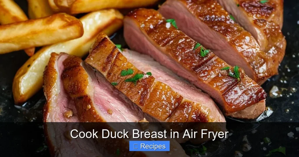 Cook Duck Breast in Air Fryer