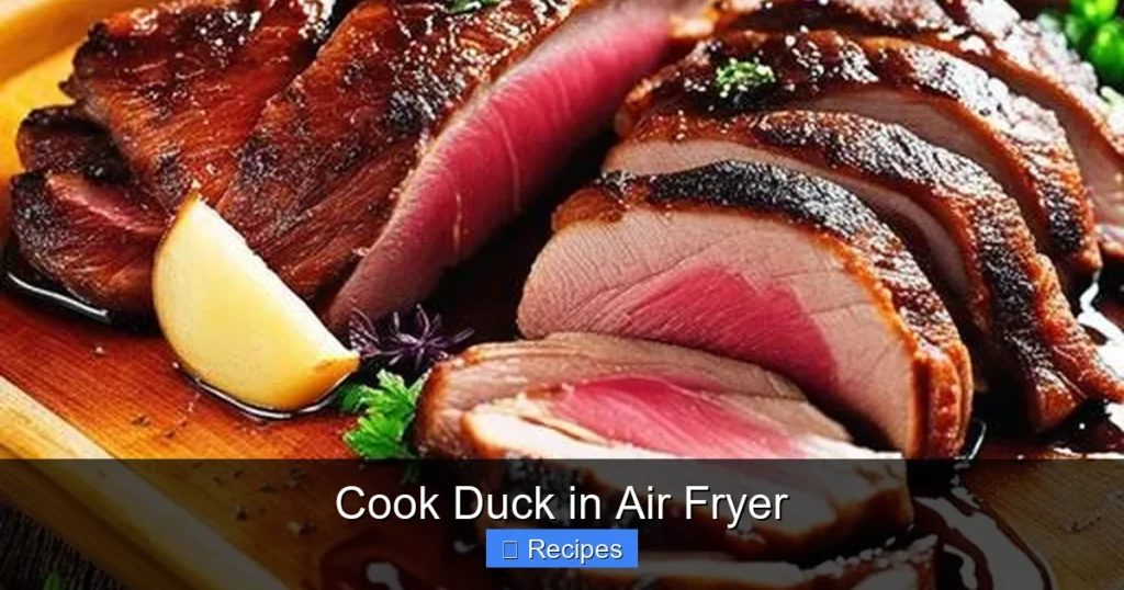 Cook Duck in Air Fryer