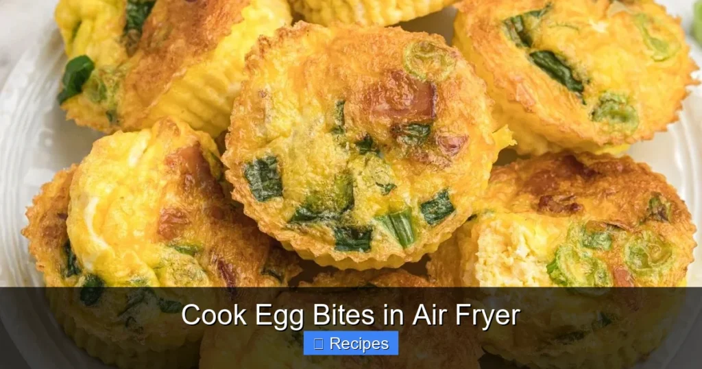 Cook Egg Bites in Air Fryer
