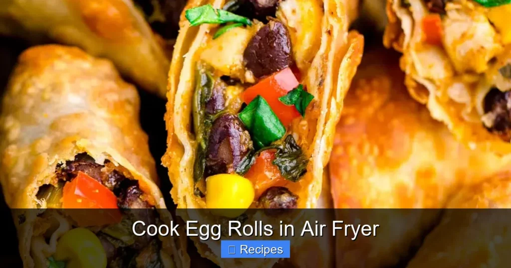 Cook Egg Rolls in Air Fryer Cook Egg Rolls in Air Fryer