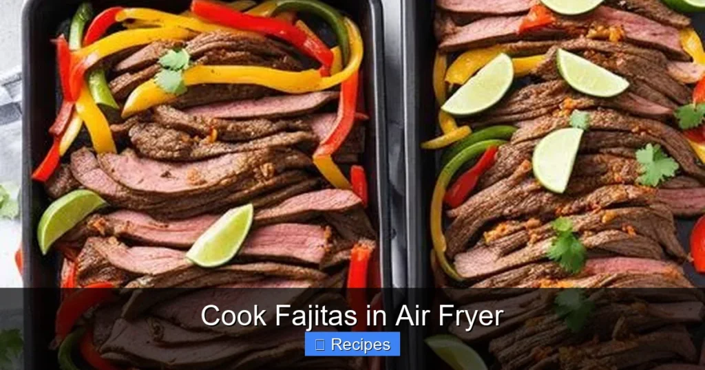 Cook Fajitas in Air Fryer