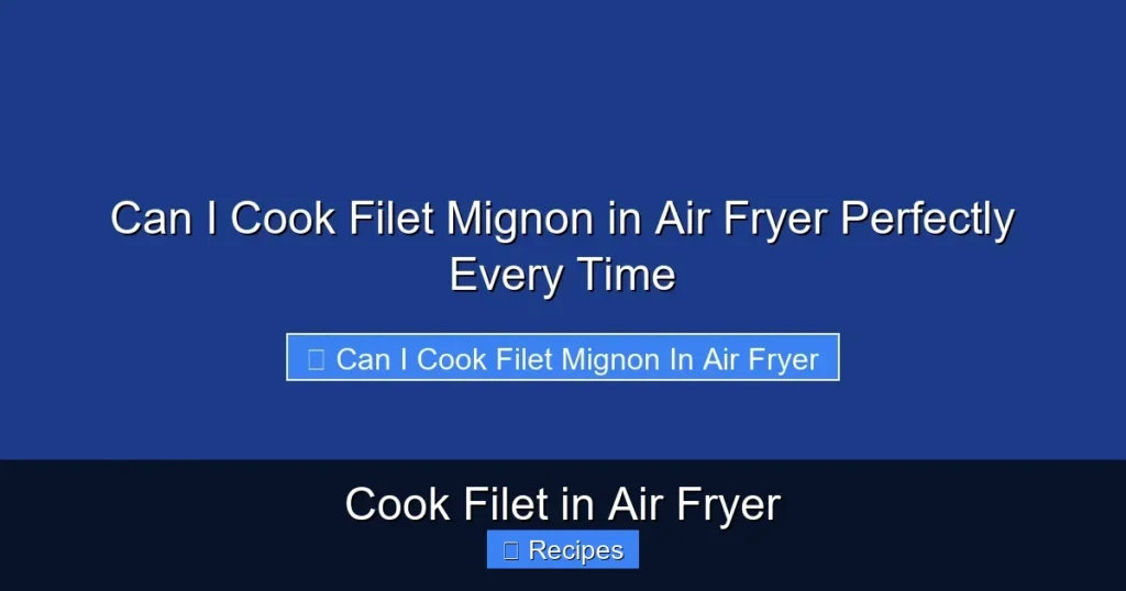 Cook Filet in Air Fryer Cook Filet in Air Fryer