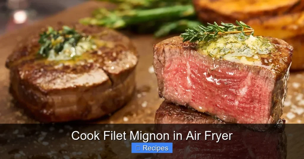 Cook Filet Mignon in Air Fryer