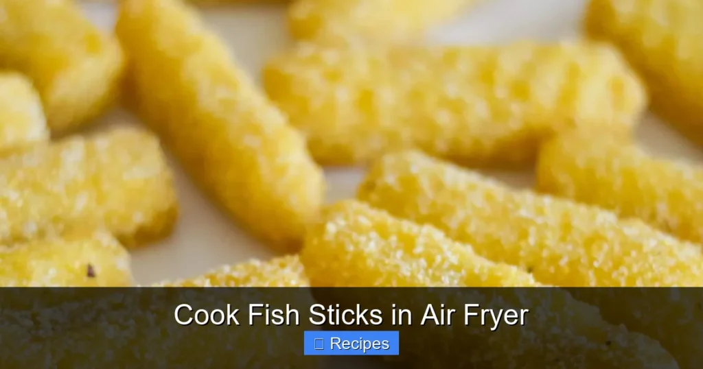Cook Fish Sticks in Air Fryer