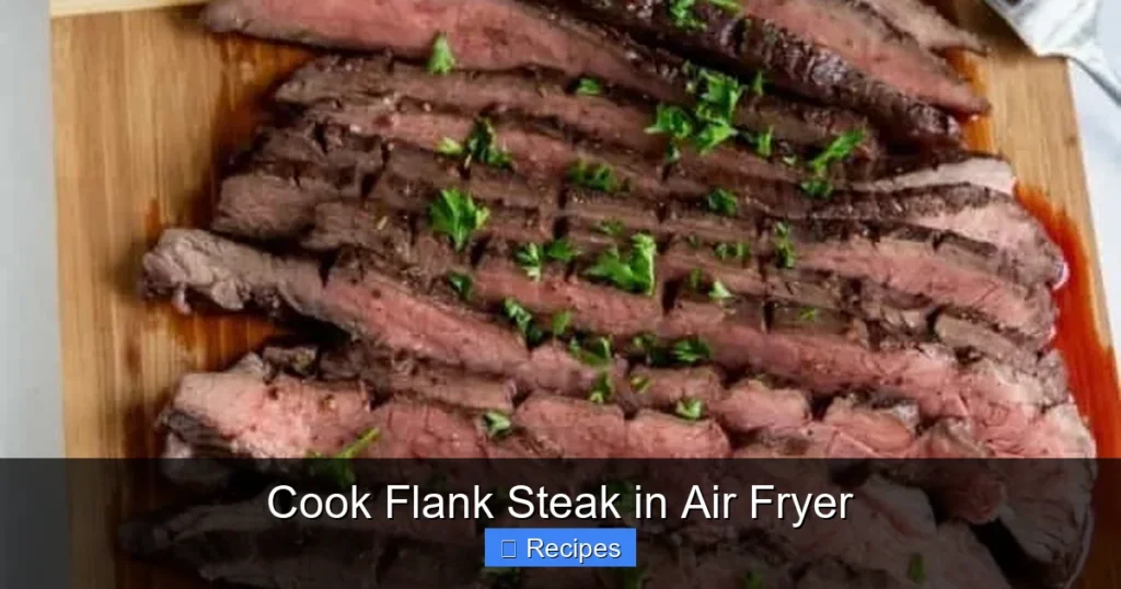 Cook Flank Steak in Air Fryer