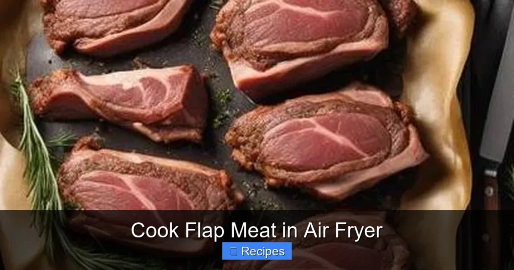 Cook Flap Meat in Air Fryer
