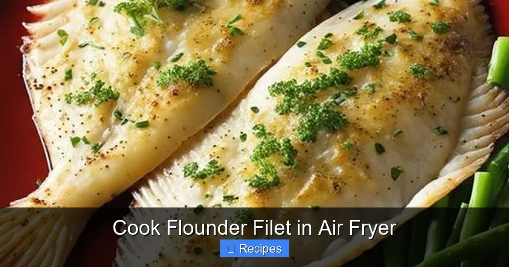Cook Flounder Filet in Air Fryer