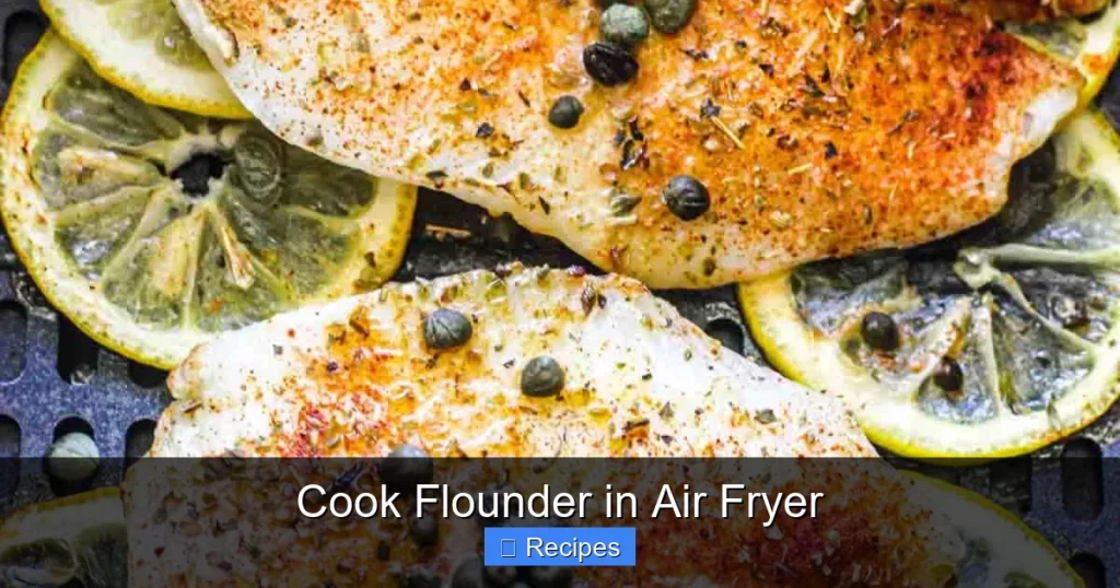Cook Flounder in Air Fryer