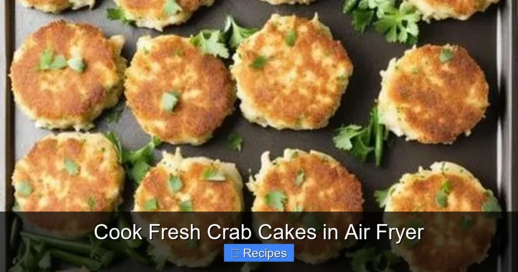 Cook Fresh Crab Cakes in Air Fryer