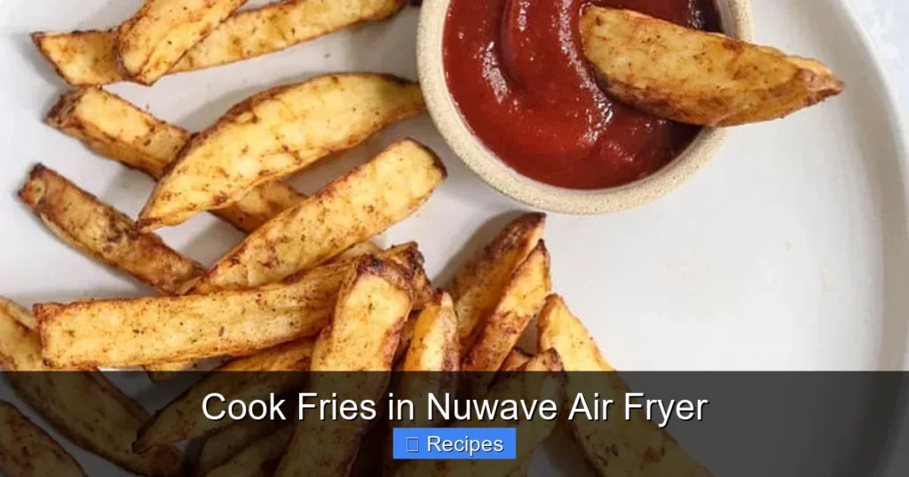 Cook Fries in Nuwave Air Fryer