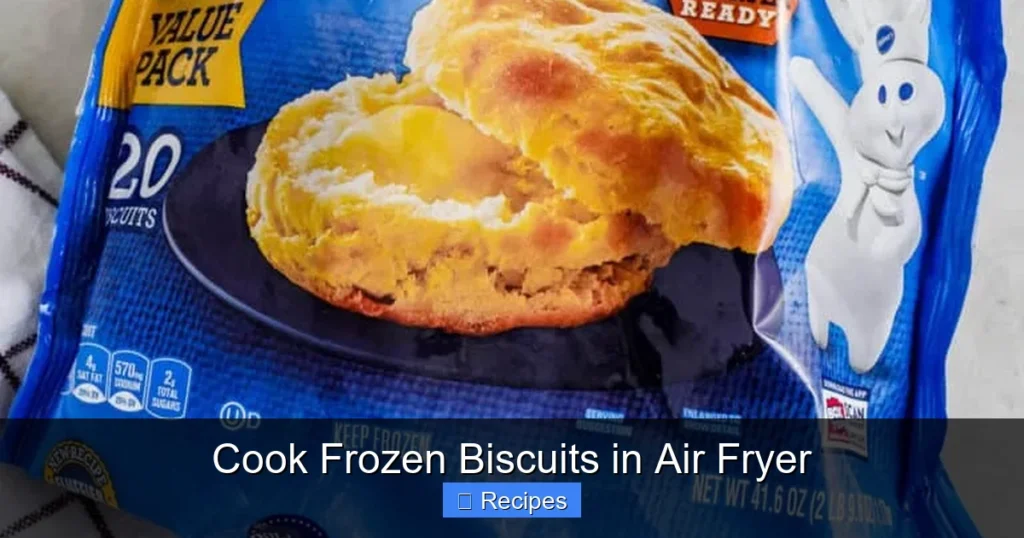 Cook Frozen Biscuits in Air Fryer