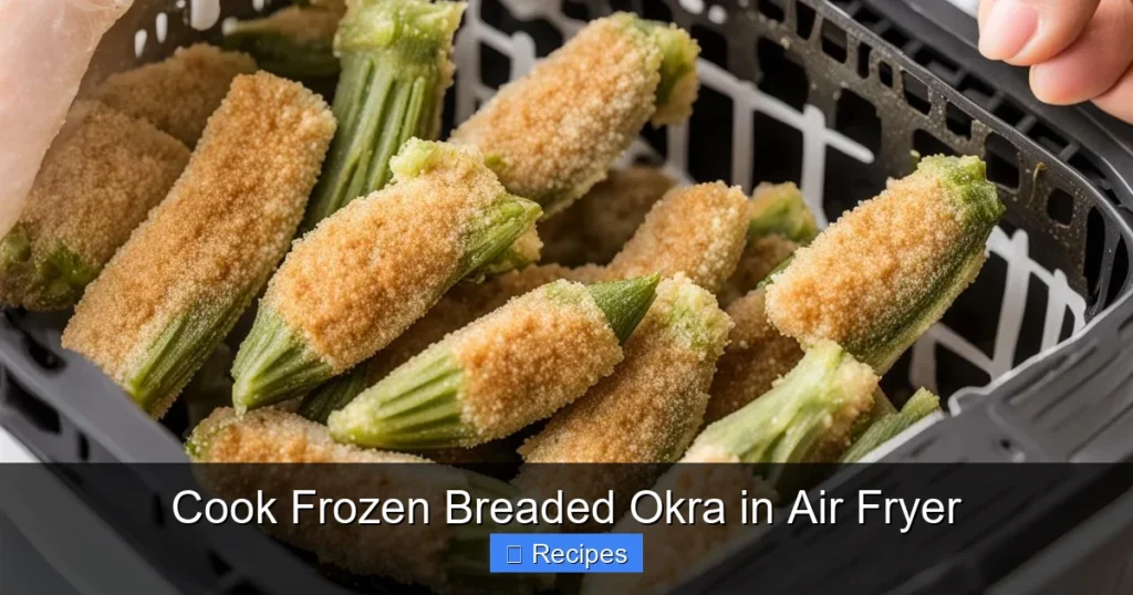 Cook Frozen Breaded Okra in Air Fryer