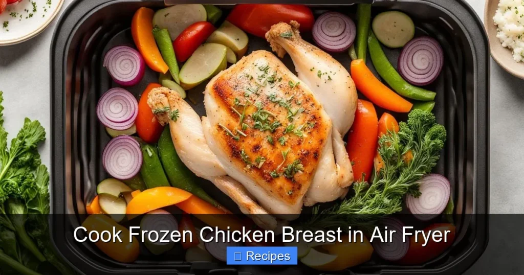 Cook Frozen Chicken Breast in Air Fryer