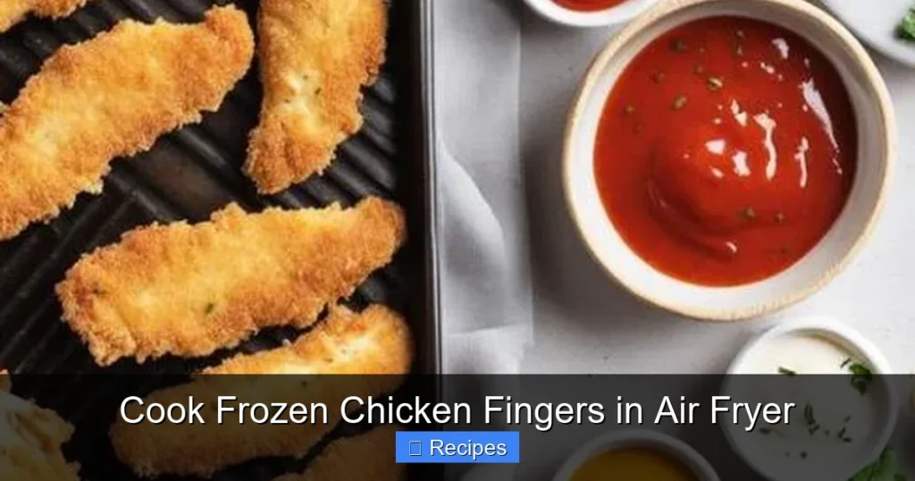 Cook Frozen Chicken Fingers in Air Fryer