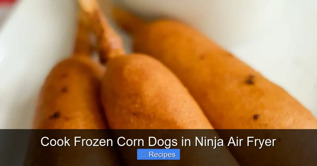 Cook Frozen Corn Dogs in Ninja Air Fryer Cook Frozen Corn Dogs in Ninja Air Fryer