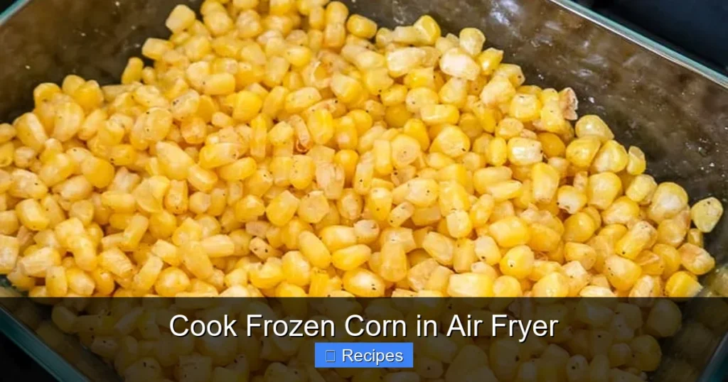 Cook Frozen Corn in Air Fryer