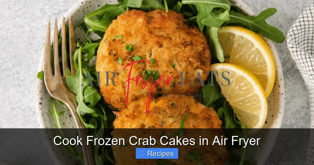 Cook Frozen Crab Cakes in Air Fryer Cook Frozen Crab Cakes in Air Fryer