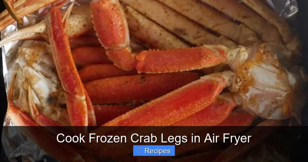 Cook Frozen Crab Legs in Air Fryer Cook Frozen Crab Legs in Air Fryer
