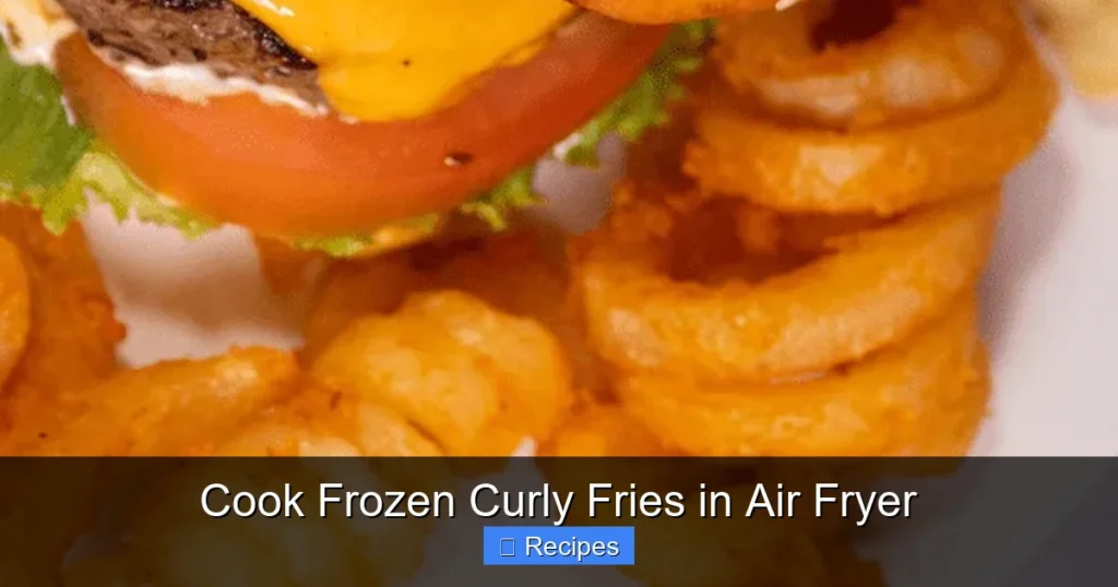 Cook Frozen Curly Fries in Air Fryer Cook Frozen Curly Fries in Air Fryer
