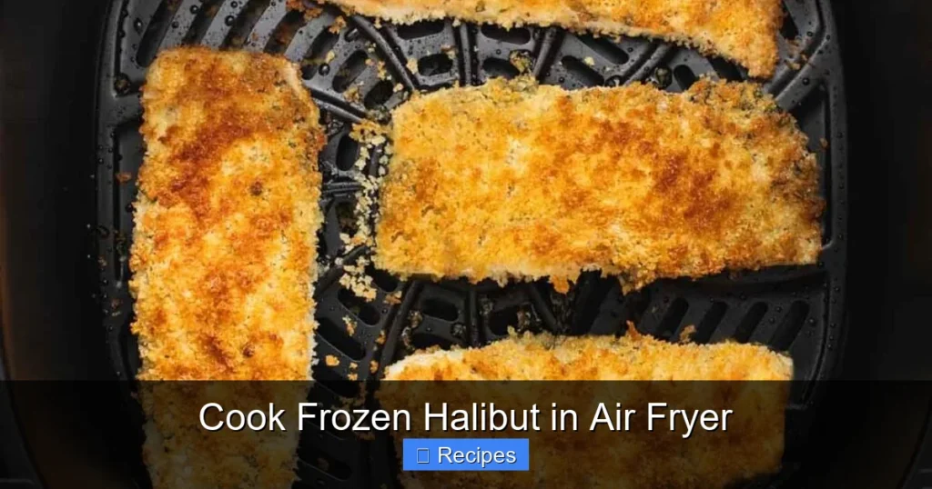 Cook Frozen Halibut in Air Fryer