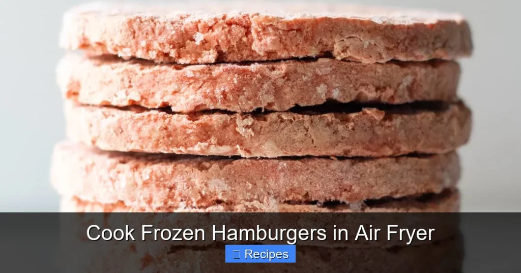 Cook Frozen Hamburgers in Air Fryer Cook Frozen Hamburgers in Air Fryer
