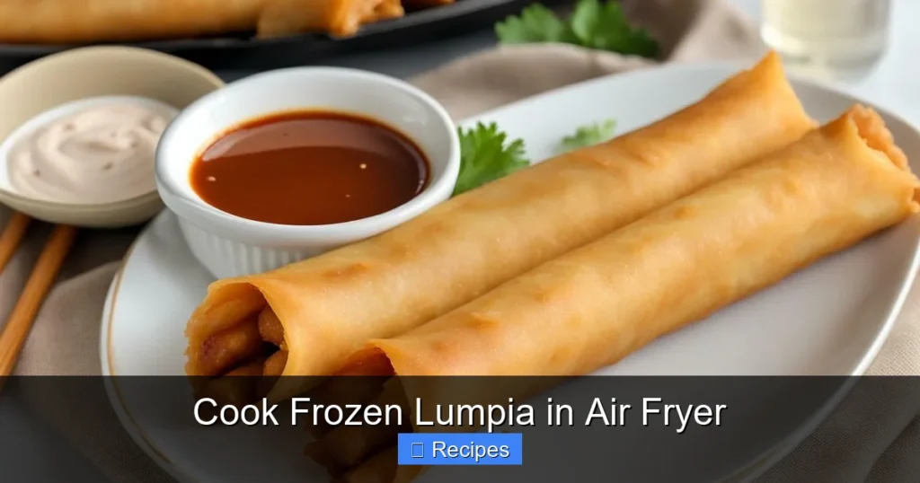 Cook Frozen Lumpia in Air Fryer