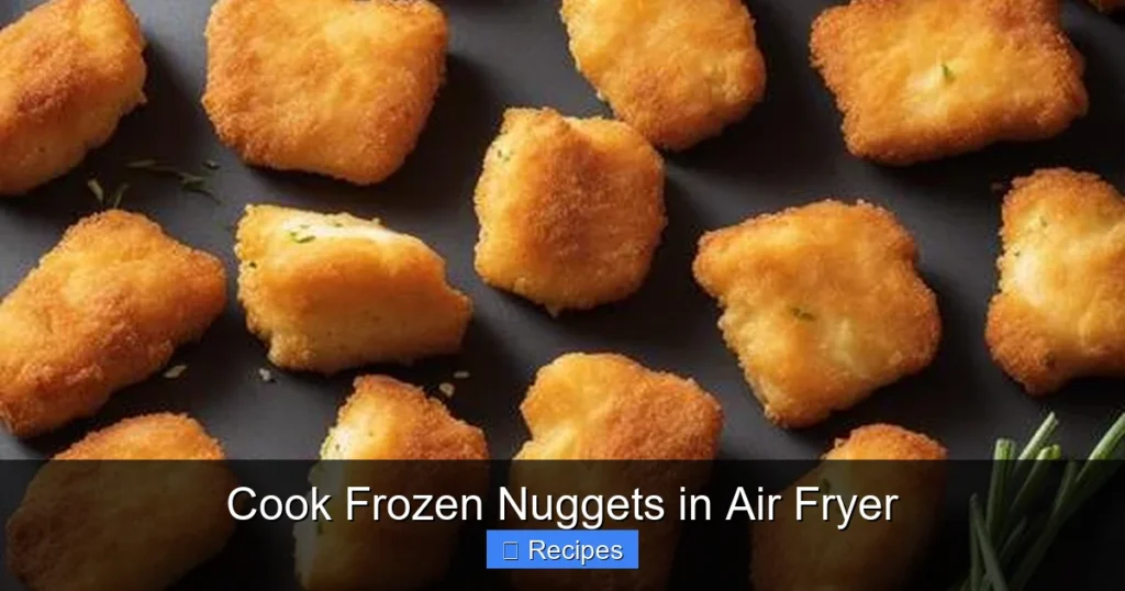 Cook Frozen Nuggets in Air Fryer