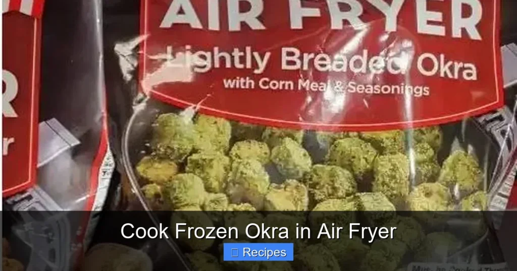 Cook Frozen Okra in Air Fryer