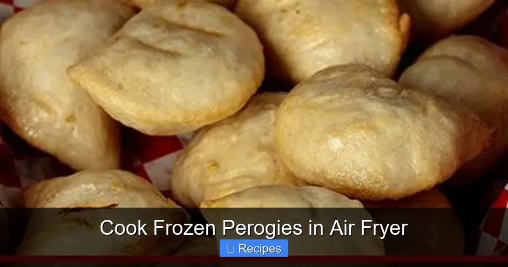 Cook Frozen Perogies in Air Fryer