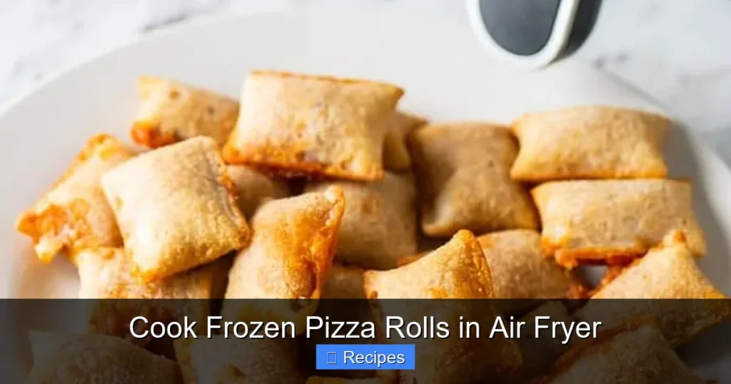 Cook Frozen Pizza Rolls in Air Fryer