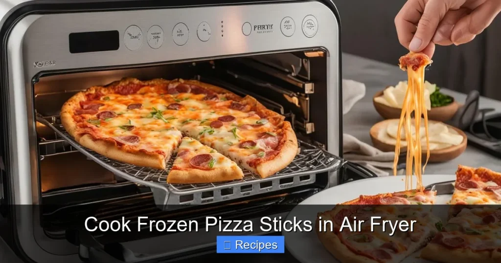 Cook Frozen Pizza Sticks in Air Fryer