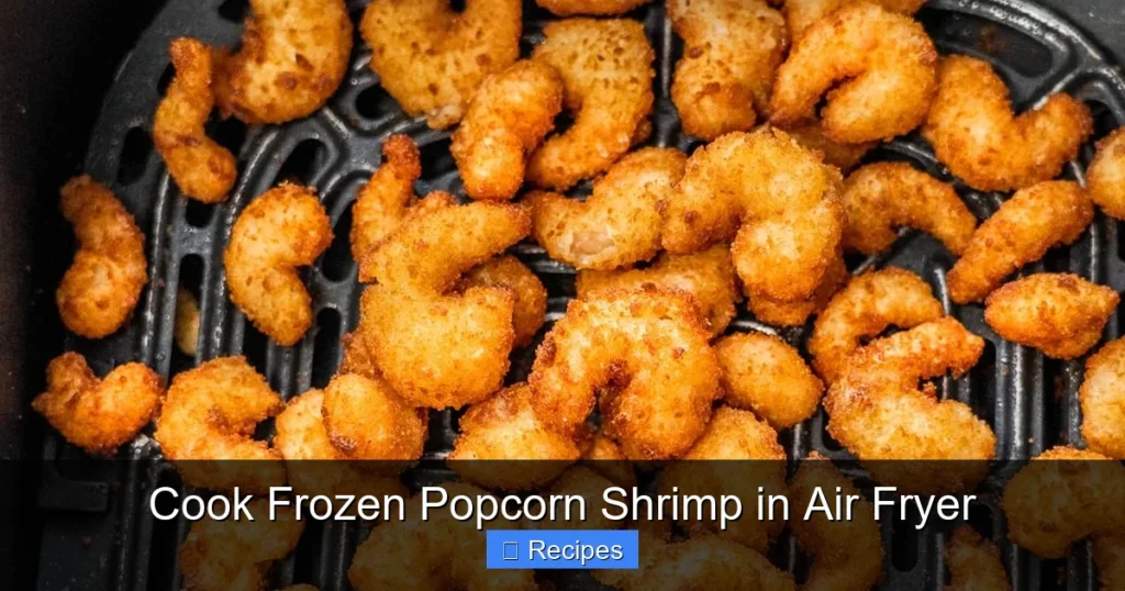 Cook Frozen Popcorn Shrimp in Air Fryer