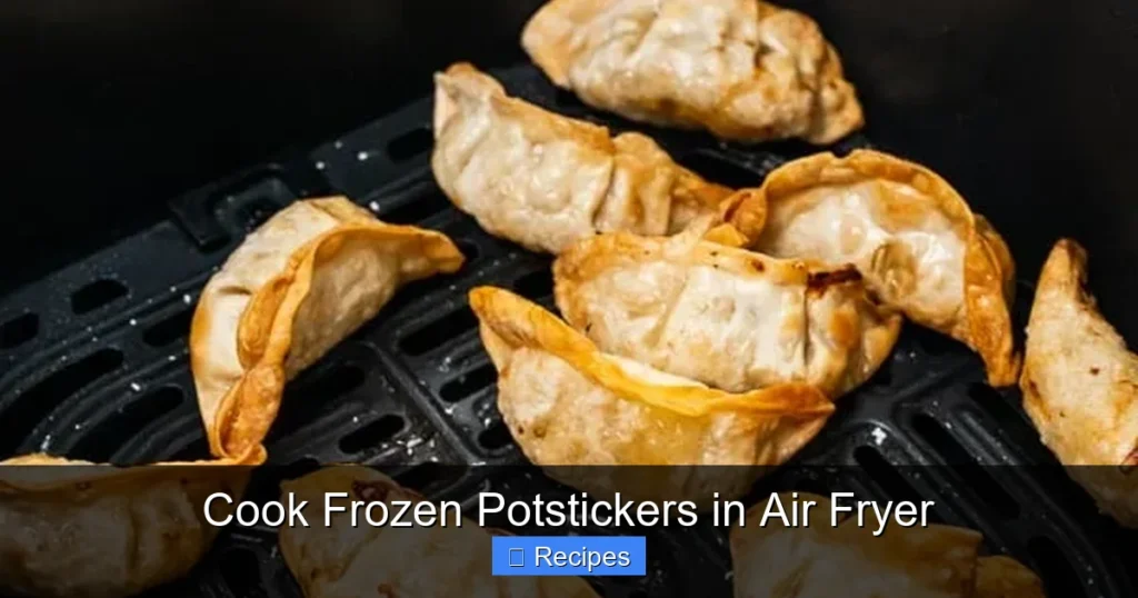 Cook Frozen Potstickers in Air Fryer