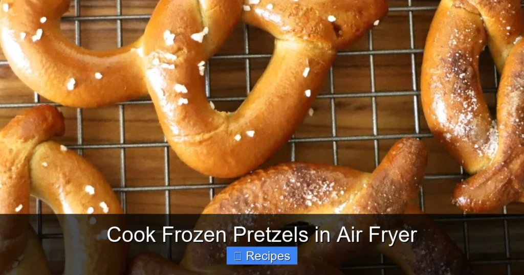 Cook Frozen Pretzels in Air Fryer
