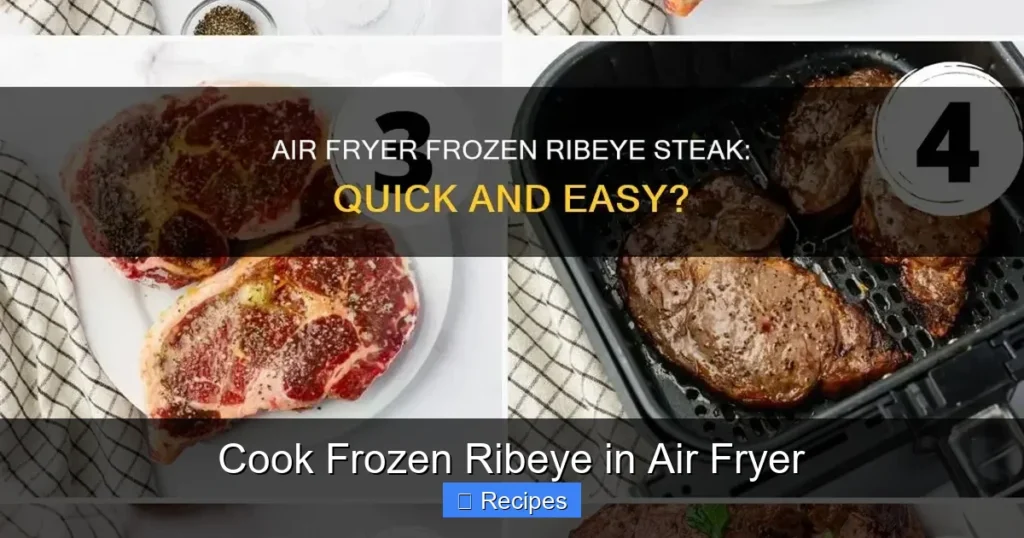 Cook Frozen Ribeye in Air Fryer