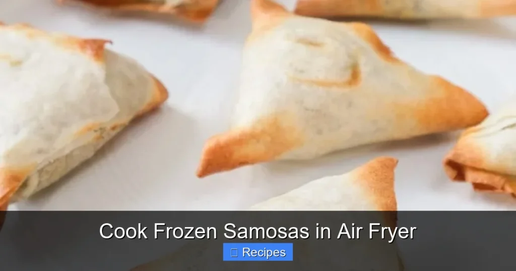 Cook Frozen Samosas in Air Fryer