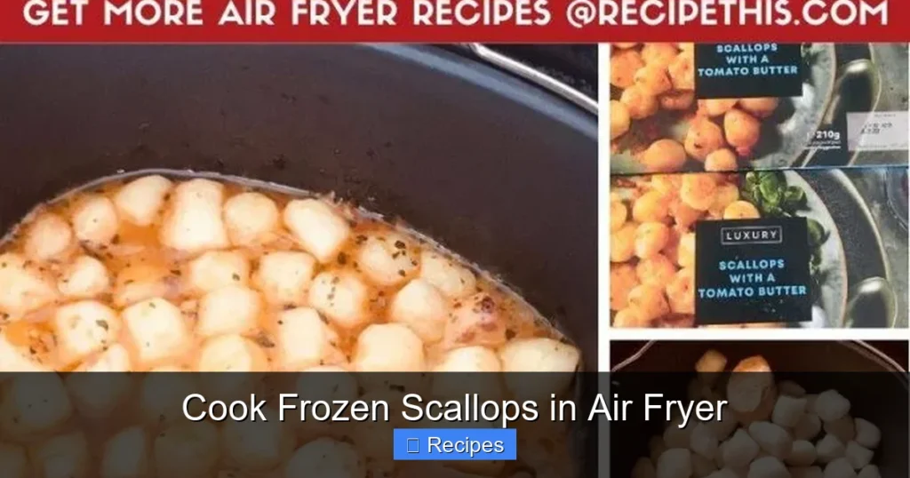 Cook Frozen Scallops in Air Fryer