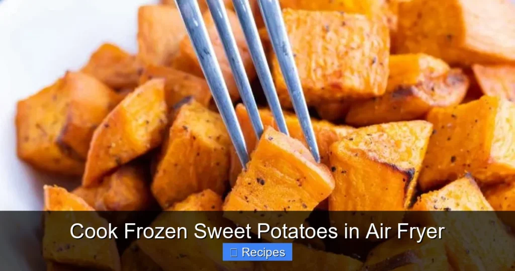 Cook Frozen Sweet Potatoes in Air Fryer